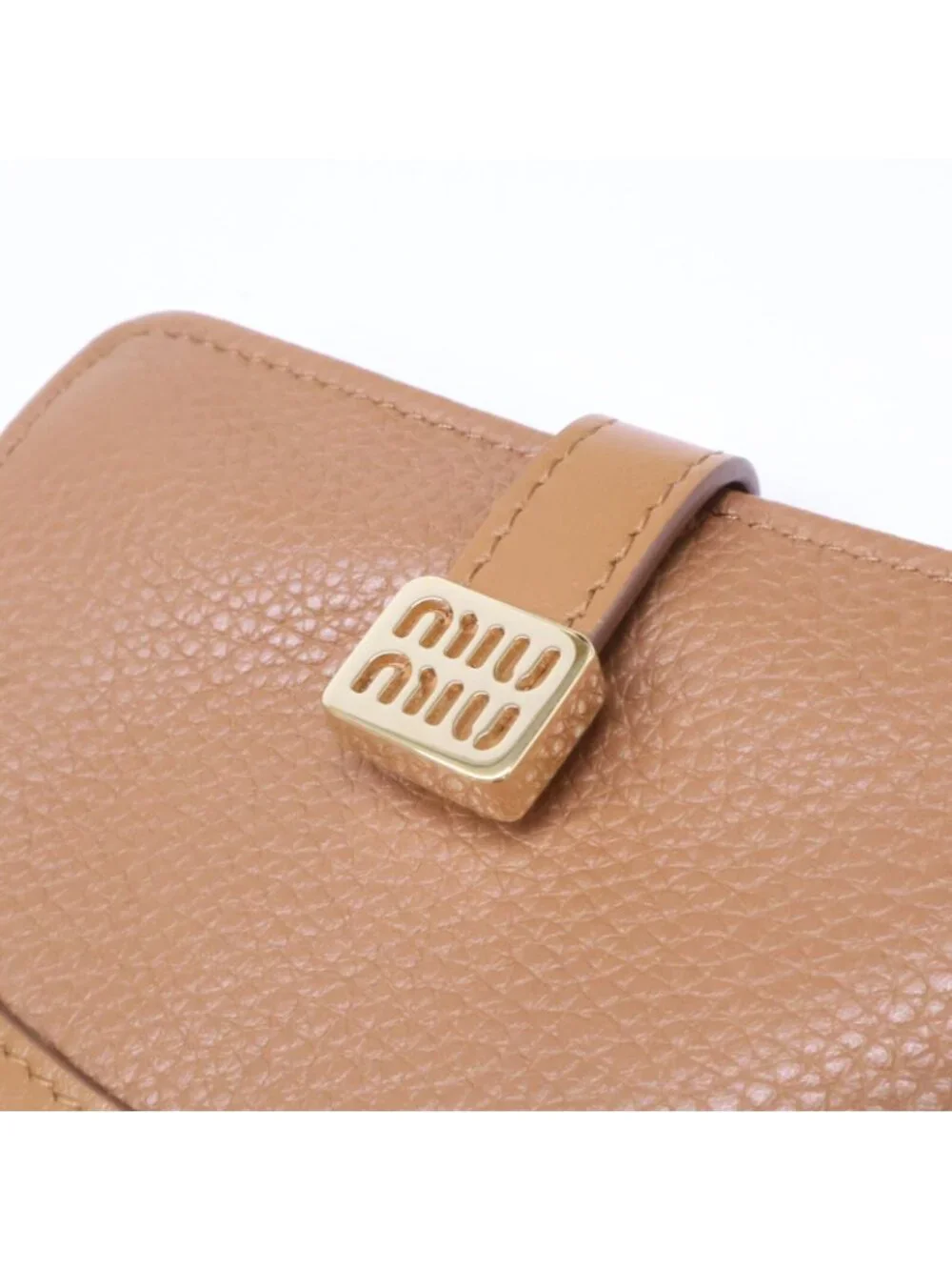 Miu Miu Daino Soft Calfskin Bifold Wallet